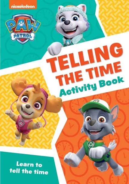 PAW PATROL TELLING THE TIME ACTIVITY BOOK