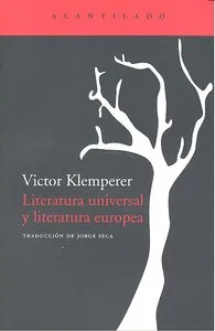 Literatura universal y literatura europea