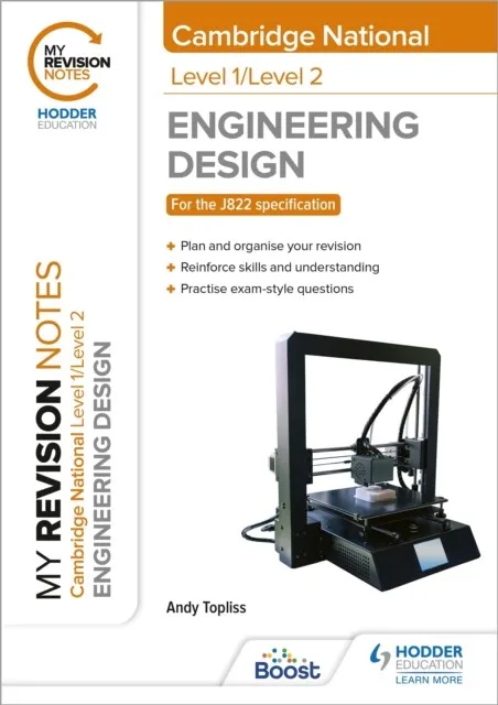 MY REVISION NOTES: LEVEL 1/LEVEL 2 CAMBRIDGE NATIONAL IN ENGINEERING DESIGN