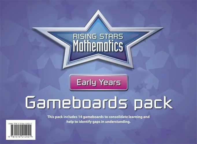 RISING STARS MATHEMATICS EARLY YEARS GAMEBOARDS