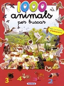 1001 Animals per buscar amb centenars d'adhesius n3