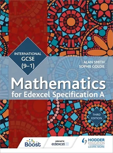 EDEXCEL INTERNATIONAL GCSE (9-1) MATHEMATICS STUDENT BOOK THIRD EDITION-DIGITAL