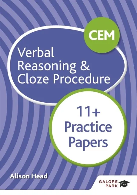 CEM 11+ VERBAL REASONING & CLOZE PROCEDURE PRACTICE PAPERS