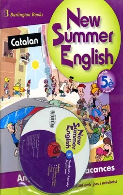 NEW SUMMER ENGLISH PRIM 5 SB+CD CATALAN