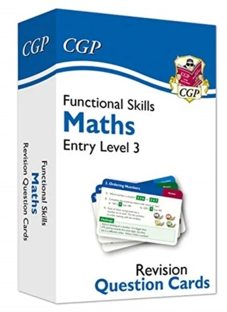 FUNCTIONAL SKILLS MATHS REVISION QUESTION CARDS - ENTRY LEVEL 3