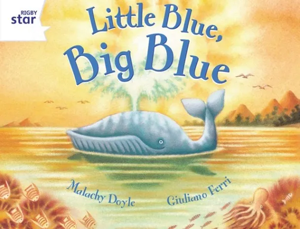 RIGBY STAR GUIDED YEAR 2 WHITE LEVEL: LITTLE BLUE, BIG BLUE †
