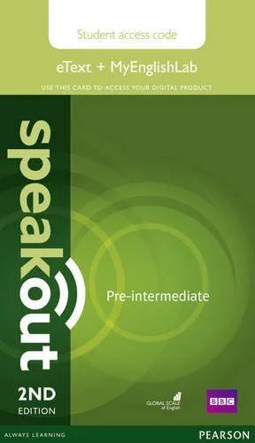 SPEAKOUT PRE-INTERMEDIATE 2ND EDITION ETEXT AND MYENGLISHLAB ACCESS CARD