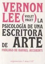 LA PSICOLOGÍA DE UNA ESCRITORA DE ARTE