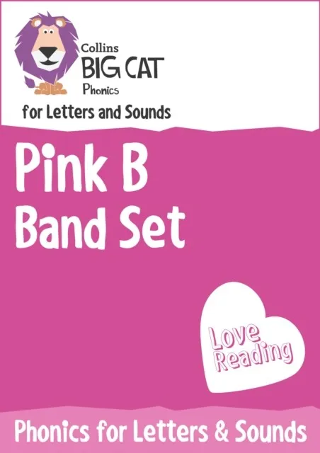PHONICS FOR L&S - PINK B SET (38 READERS)