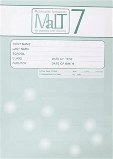 MALT TEST 7 PK10 (MATHEMATICS ASSESSMENT FOR LEARNING AND TEACHING)
