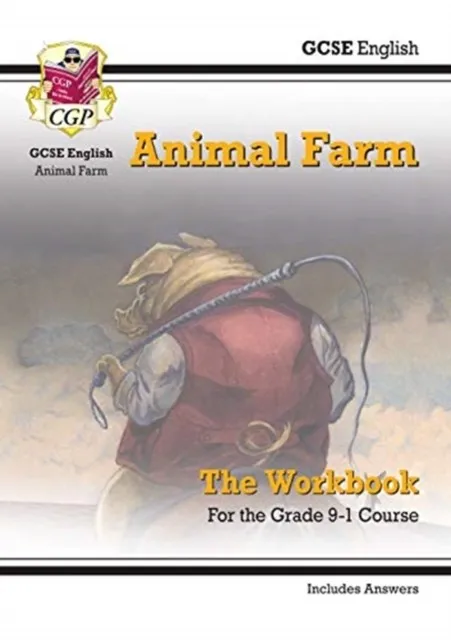 NEW GRADE 9-1 GCSE ENGLISH - ANIMAL FARM WORKBOOK (INCLUDES ANSWERS)