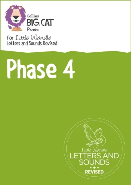 BIG CAT PHONICS FOR LITTLE WANDLE LETTERS AND SOUNDS REVISED PHASE 4 SET (48 READERS)
