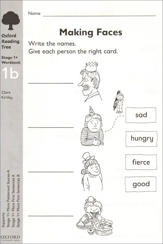 ORT STAGE 1+: WORKBOOKS WB 1B