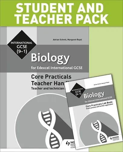 EDEXCEL INTERNATIONAL GCSE (9-1) BIOLOGY LAB BOOK PACK WITH TEACHER BOOK-DIGITAL