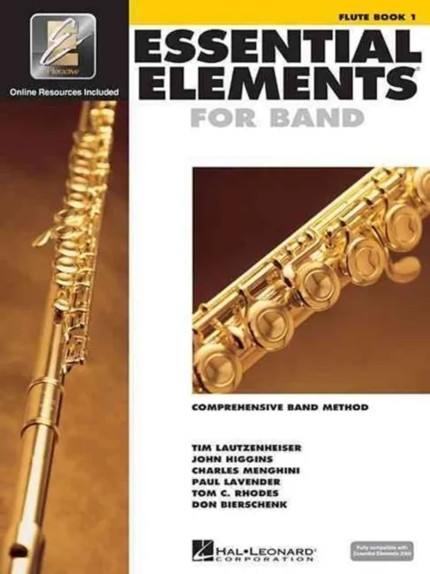 ESSENTIAL ELEMENTS FOR BAND - FLUTE BOOK 1 WITH EEI