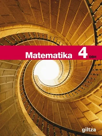 MATEMATICAS 4 ESO GILTZA (E) LIBRO ALUMNO