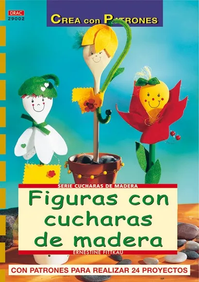 Serie Cucharas de Madera nº 2. FIGURAS CON CUCHARAS DE MADERA