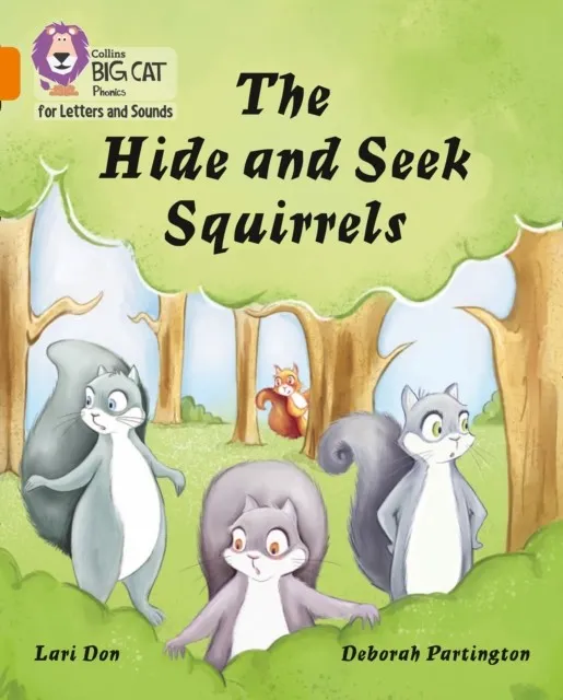 THE HIDE AND SEEK SQUIRRELS (SET 2)-FICTION-ORANGE - BAND 6