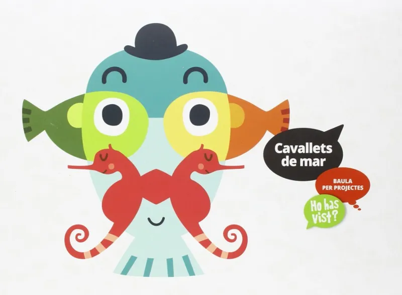 Carpeta de l'alumne Cavallets de mar - Ho has vist? - Infantil
