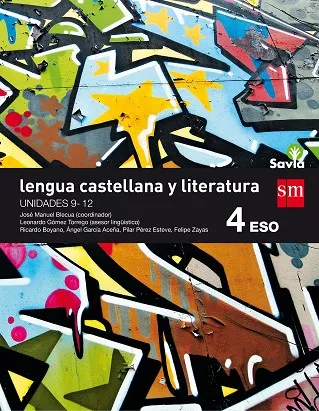 4º ESO LENGUA CASTELLANA Y LITERATURA TRIMESTRES SAVIA 16