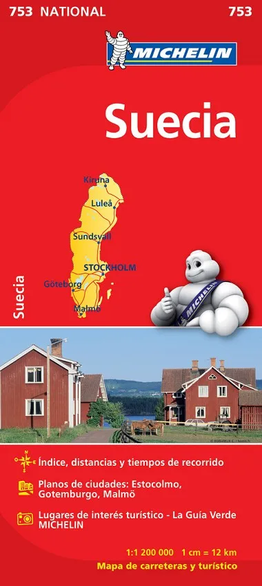 Mapa National Suecia
