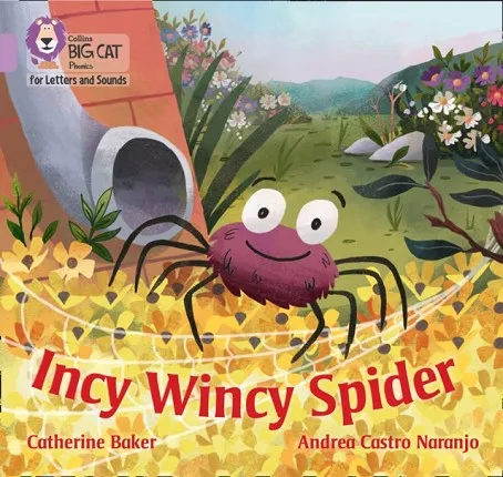 INCY WINCY SPIDER (SET 4) -FICTION-LILAC - BAND 0