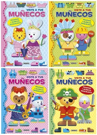 Viste a tus muñecos (4 títulos)