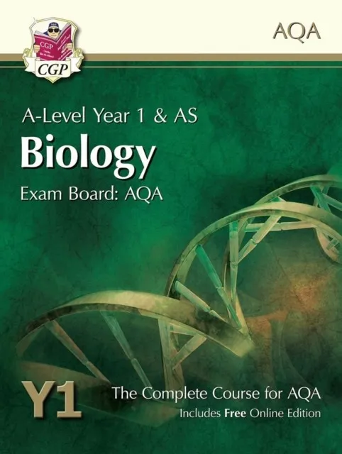 A-LEVEL BIOLOGY FOR AQA: YEAR 1 & AS STUDENT BOOK WITH ONLINE EDITION