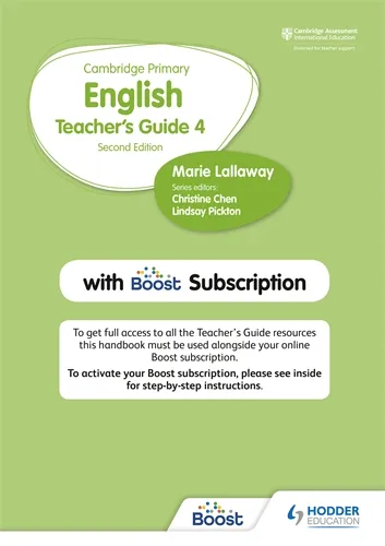 CAMBRIDGE PRIMARY ENGLISH TEACHER'S GUIDE STAGE 4 WITH BOOST SUBSCRIPTION SECOND EDITION