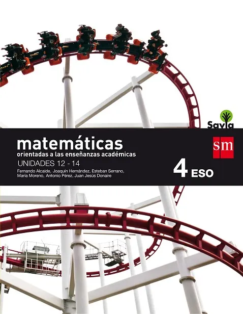 4º ESO MATEMÁTICAS B (Orientadas a las Enseñanzas Académicas) TRIMESTRES SAVIA 16