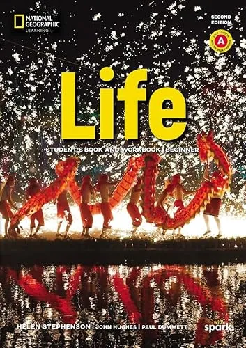 LIFE BRITISH ENGLISH COMBO SPLIT + SPARK STICKER BEGINNER A