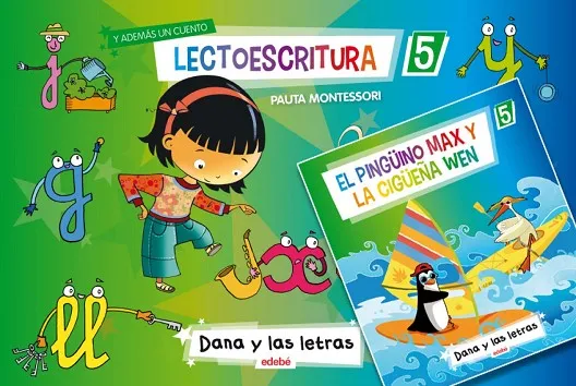 LECTOESCRITURA 5 MONTESSORI (CAS) CUADERNO COMPLEM