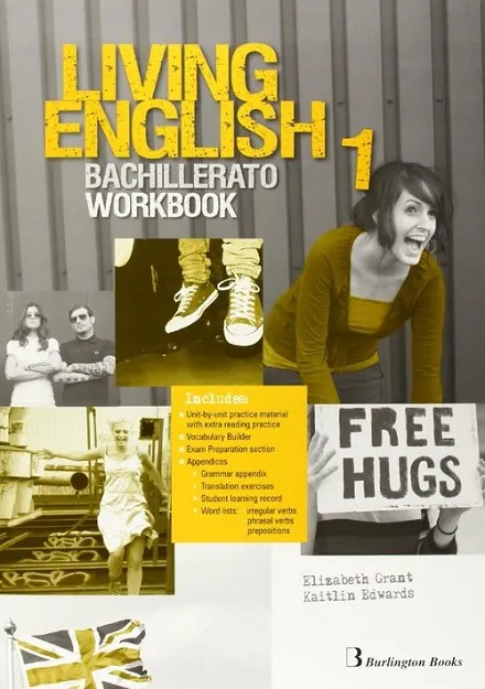 LIVING ENGLISH BACH 1 WB + VOC BUILDER