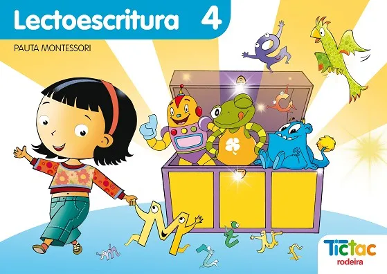 CAD. LECTOESCRITURA 4 MONTESSORI (GAL) CUADERNO CO
