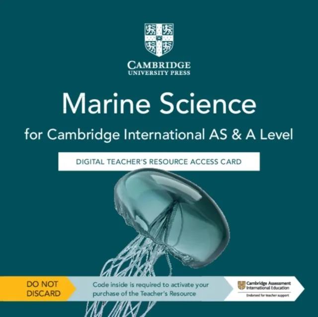 CAMBRIDGE INTERNATIONAL AS AND A LEVEL MARINE SCIENCE DIGITAL TEACHER'S RESOURCE ACCESS CARD-DIGITAL