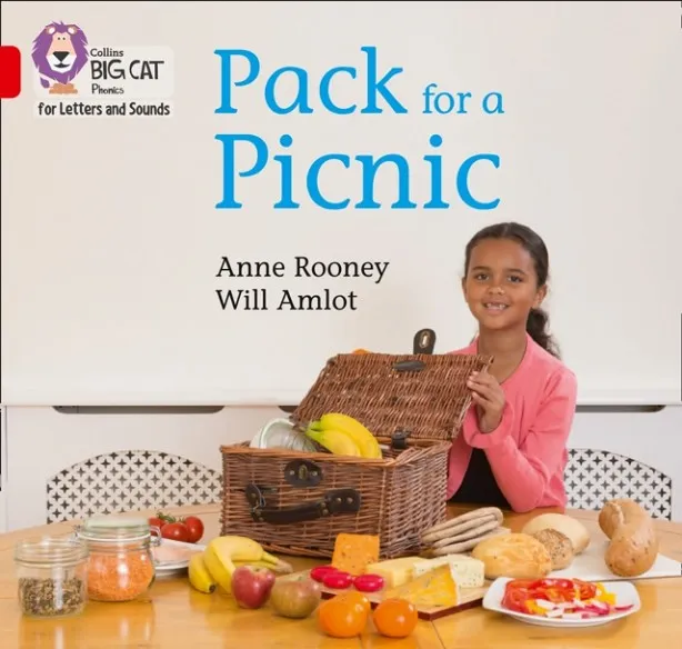 PACK FOR A PICNIC (SET 2)-NON-FICTION-RED - BAND 2B