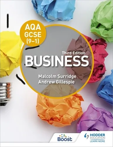 AQA GCSE (9-1) BUSINESS, THIRD EDITION-DIGITAL