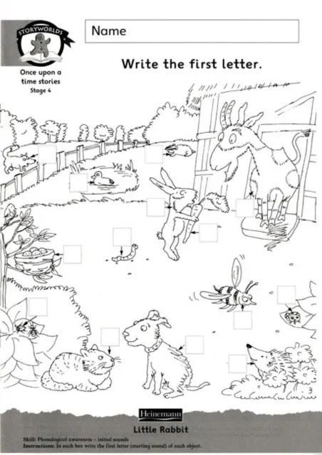 STORYWORLDS YEAR 1/P2 STAGE 4, ONCE UPON A TIME WORLD, WORKBOOK (8 PACK)
