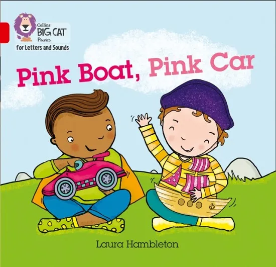 PINK BOAT, PINK CAR (SET 1)-FICTION-RED - BAND 2B