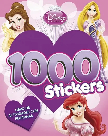 Princesas. Libro de actividades con 1.000 pegatinas