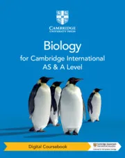 CAMBRIDGE INTERNATIONAL AS & A LEVEL BIOLOGY DIGITAL COURSEBOOK (2 YEARS)-DIGITAL