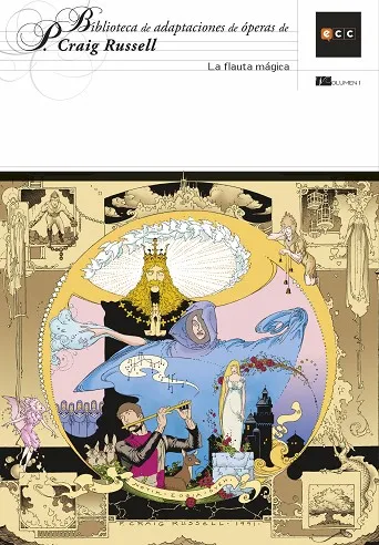 Biblioteca de adaptaciones de ópera de P. Craig Russell vol. 01: La flauta mágica