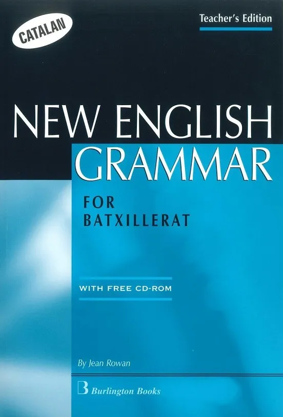 NEW ENGLISH GRAMMAR FOR BACH CAT TB
