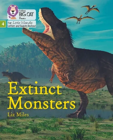 EXTINCT MONSTERS (SET 2)-FICTION PHASE 4