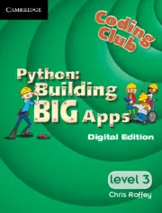 CODING CLUB PYTHON: BUILDING BIG APPS LEVEL 3 SCHOOL SITE LICENCE (1 YEAR)-DIGITAL
