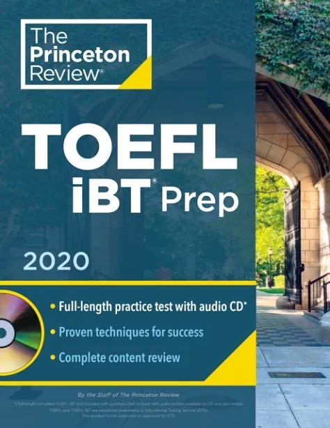 TOEFL PRINCETON REVIEW TOEFL IBT PREP WITH AUDIO CD 2020