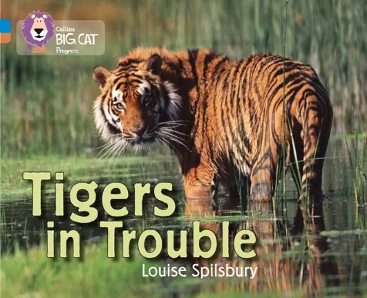 TIGERS IN TROUBLE-FICTION-BLUE / COPPER