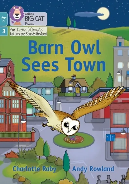 BARN OWL SEES TOWN (PHASE 3 SET 1 - BLENDING PRACTICE)-FICTION-7+ READERS