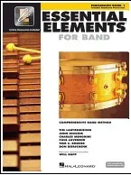 ESSENTIAL ELEMENTS FOR BAND - PERCUSSION/KEYBOARD PERCUSSION BOOK 1 WITH EEI