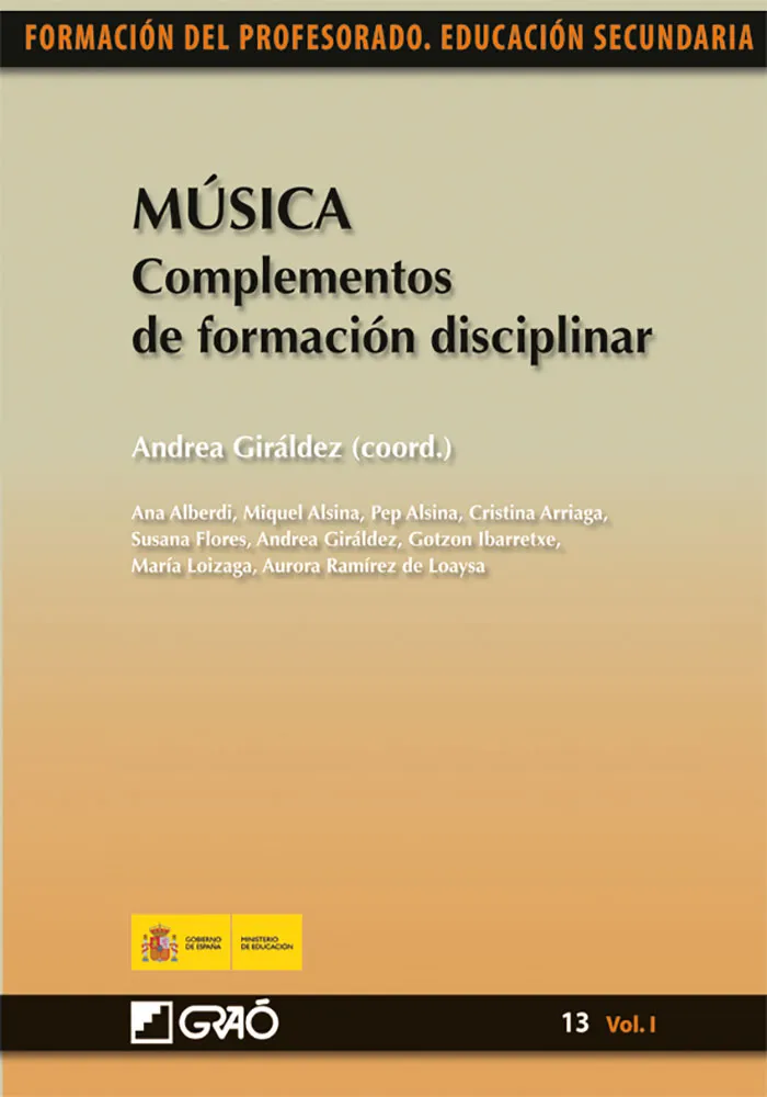 Música. Complementos de formación disciplinar